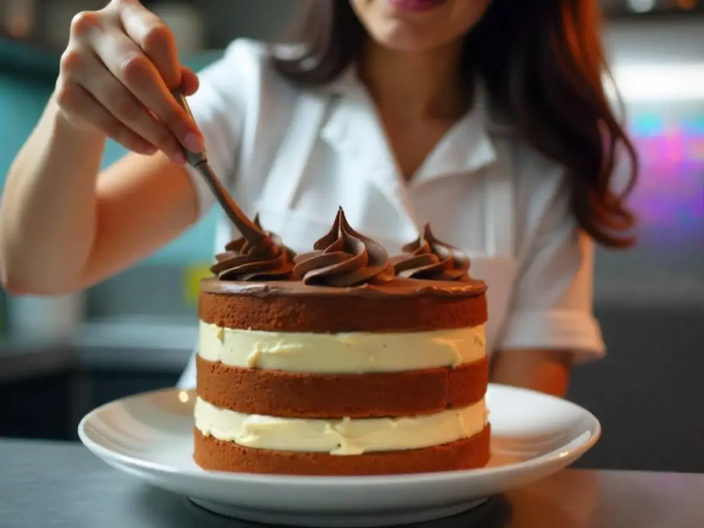 Simple chocolate layer cake recipe