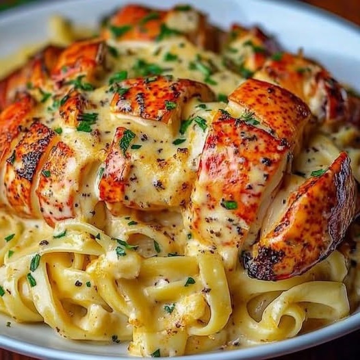 Lobster Alfredo Pasta